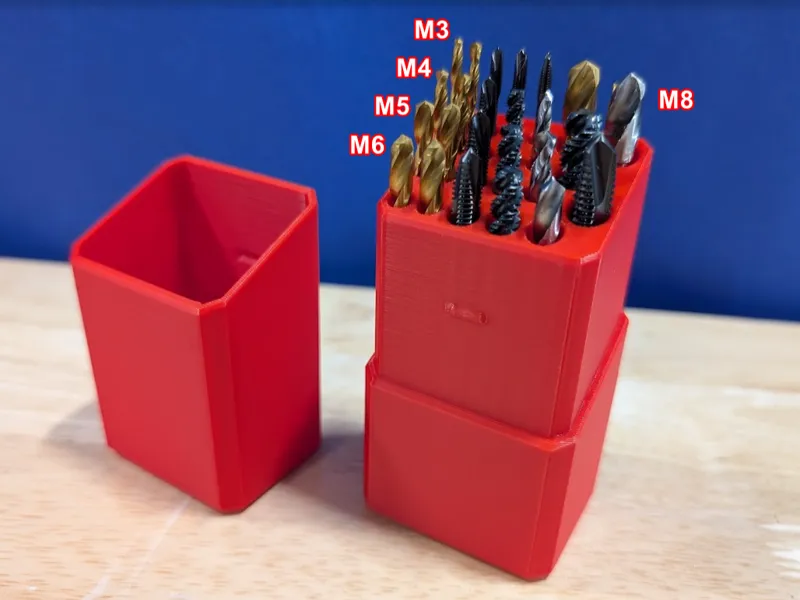 YG-1 Drill and Tap Organizer Set