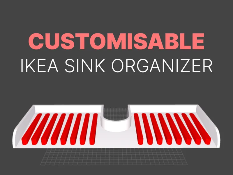 Ikea Sink Organizer (Customisable)