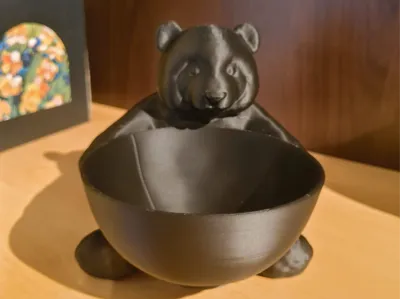 Bear with Bowl