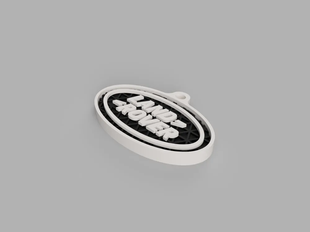 LAND ROVER - Keychain - Free 3D Print Model - MakerWorld
