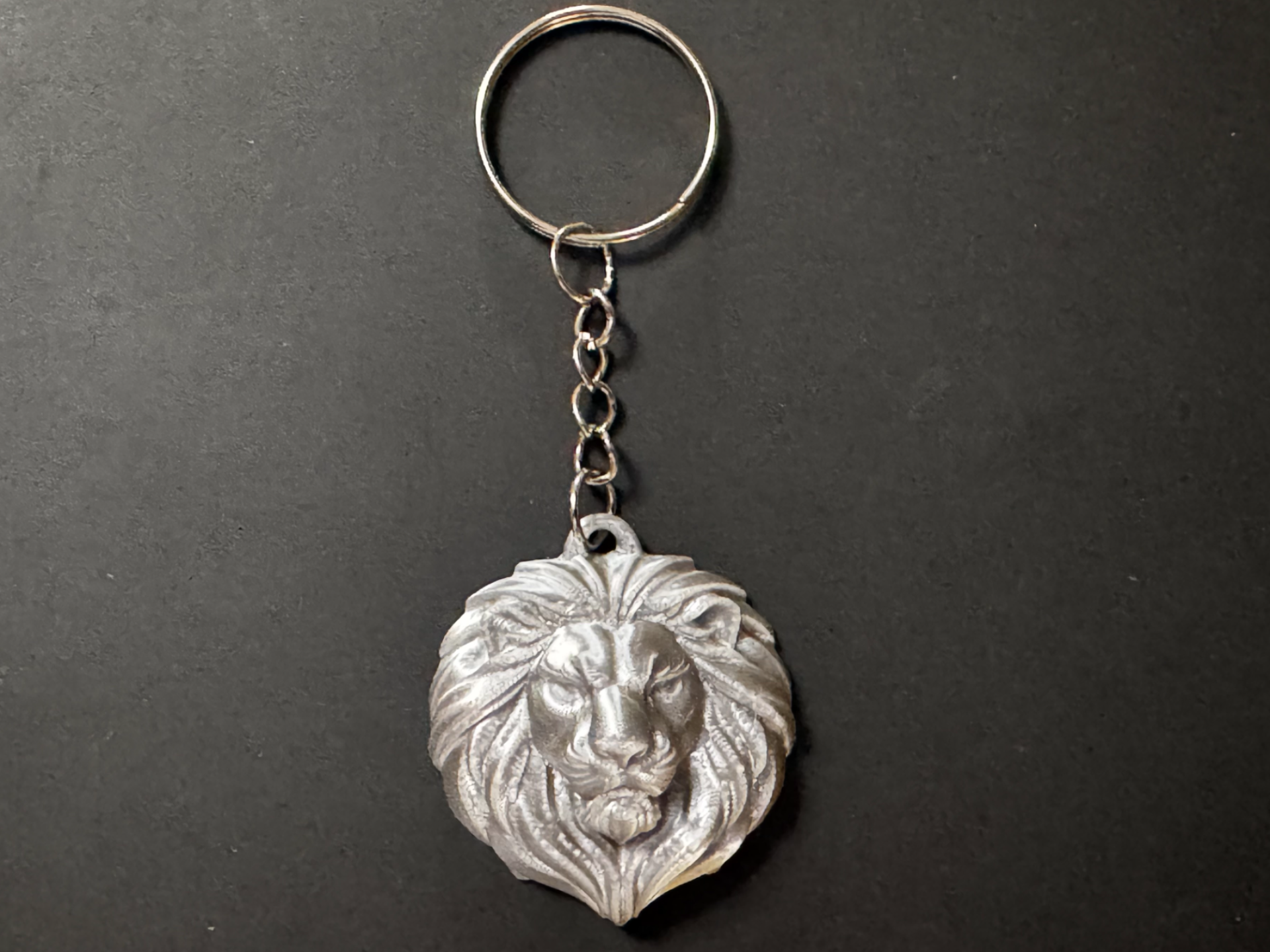 Leo Zodiac Keychain – 3D Printable Lion Head