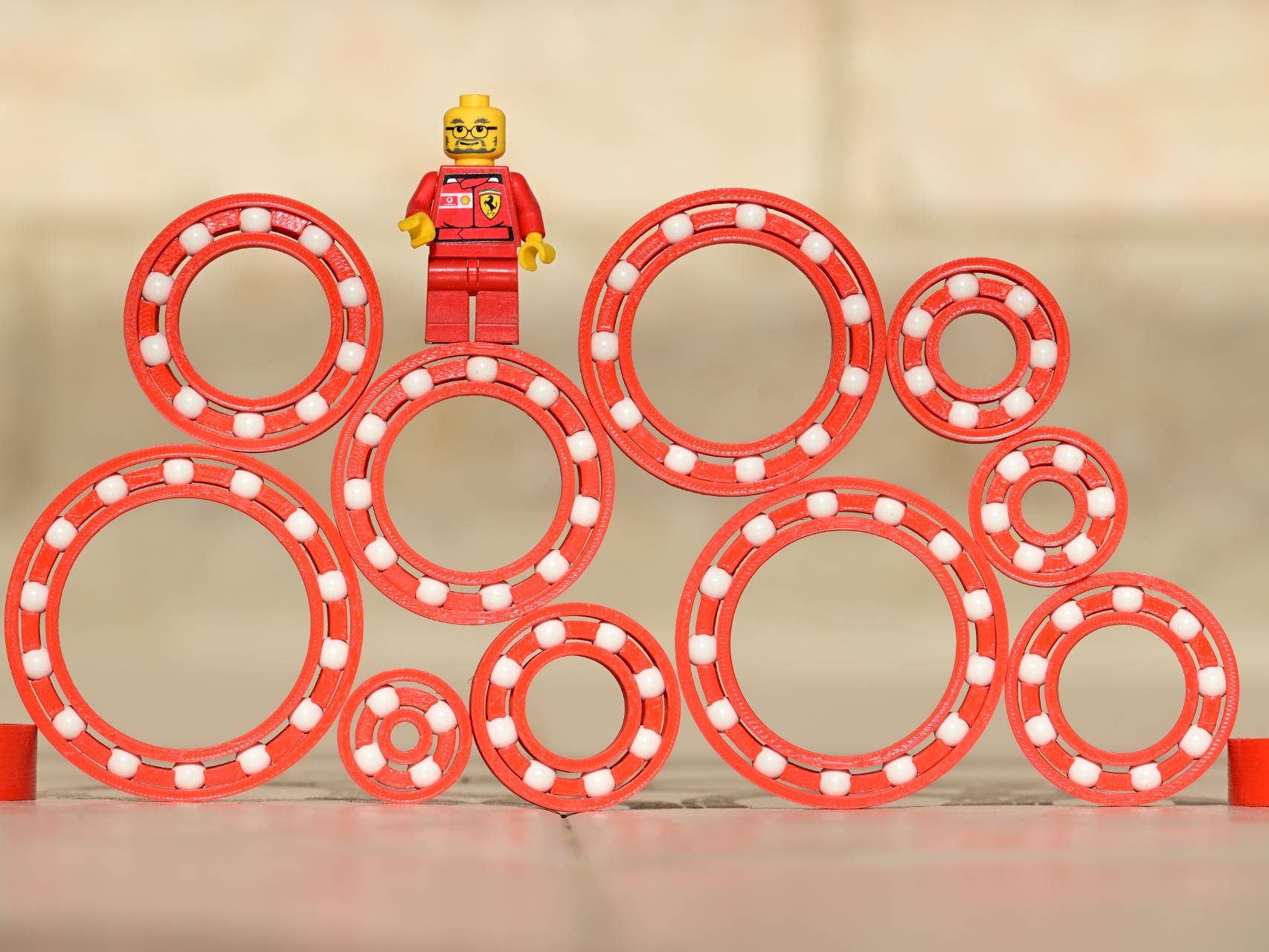 Smooth ball bearings - 6mm airsoft pallets