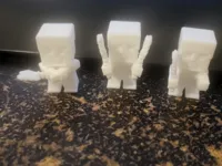 Figurine Minecraft Steve à la hache — photo 2