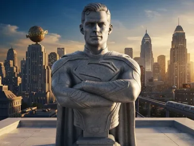 Superman bust