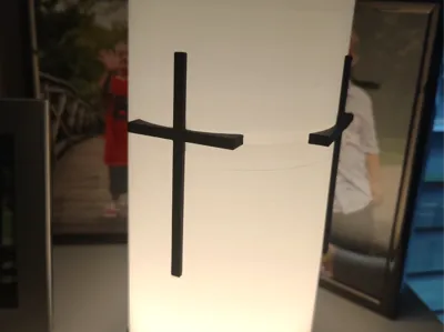 Cross Lamp Shade for LED Lamp Kit 001