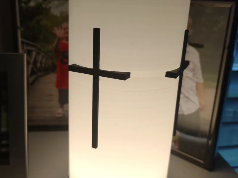 Cross Lamp Shade for LED Lamp Kit 001