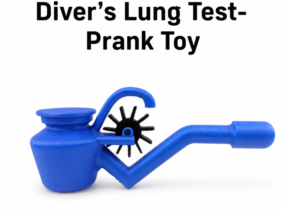 Diver's Lung Tester — Prank Toy - 1