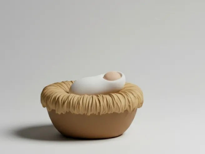 Natalità Bambin Gesu -Presepe Minimalista