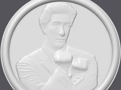 Ross Geller Friends Christmas Ornament