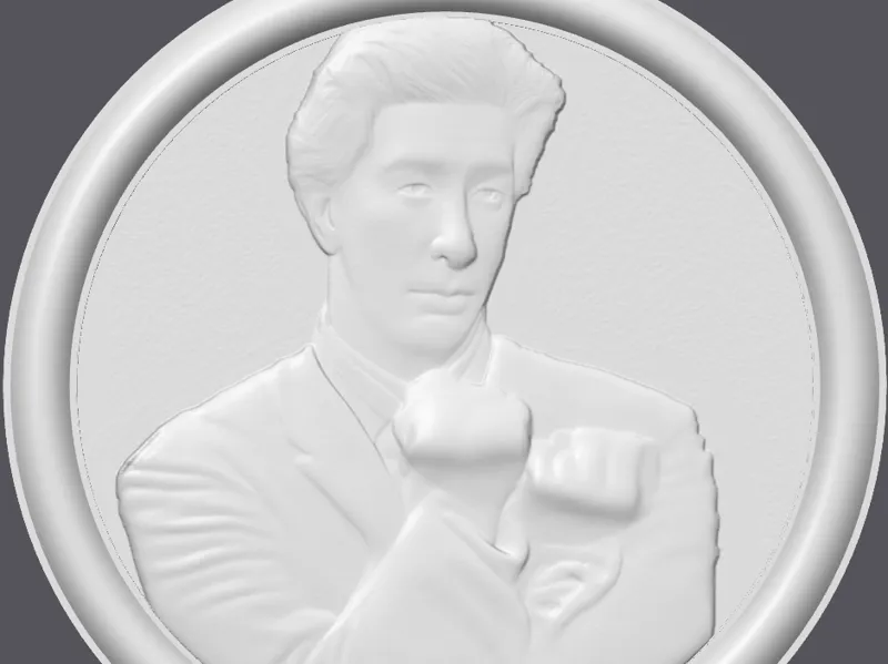 Ross Geller Friends Christmas Ornament