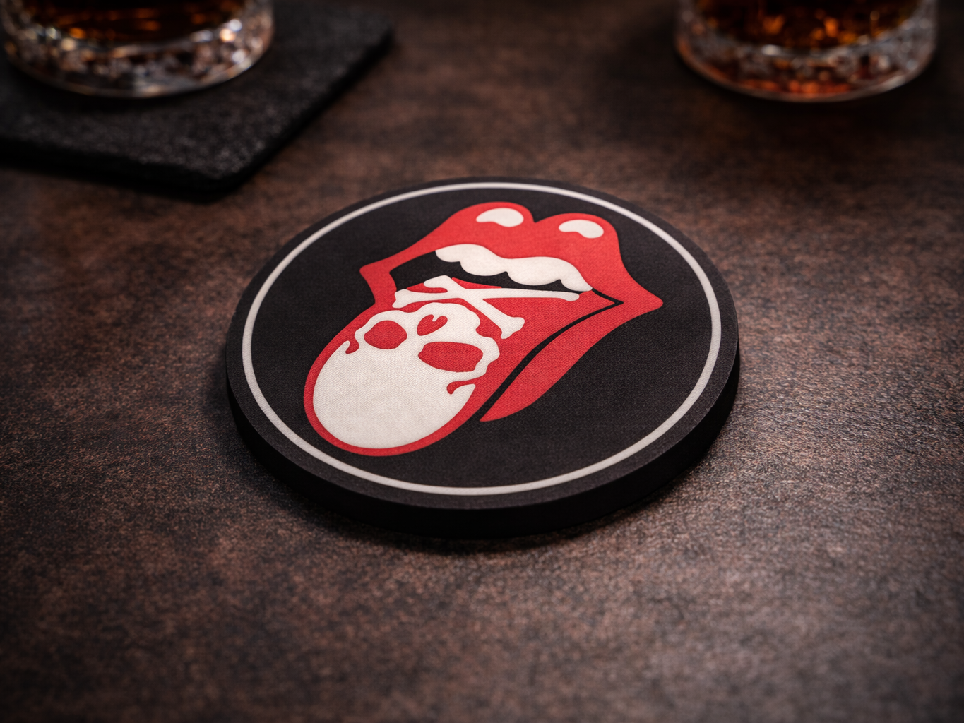 Rock Relic – Sous-verre Skull Pop