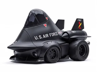 SR-71 Blackbird Chibi Racer – LB-Works Style