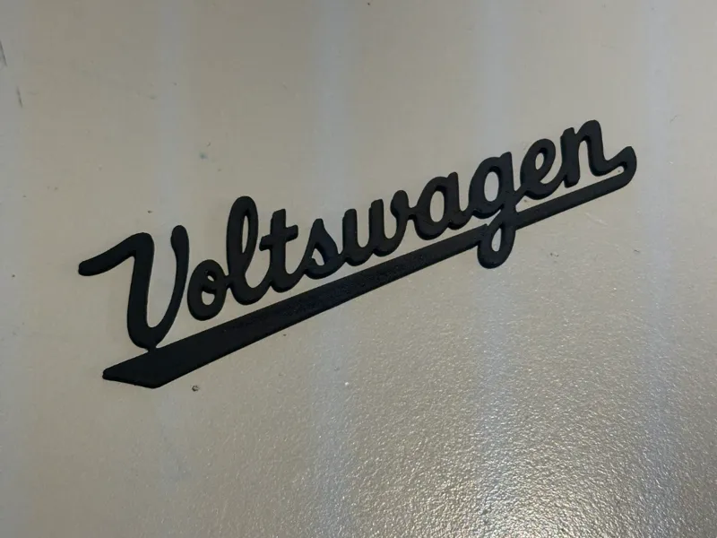 Voltswagen badge