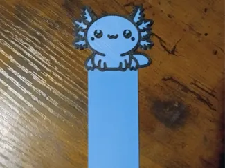 Axolotl Bookmark