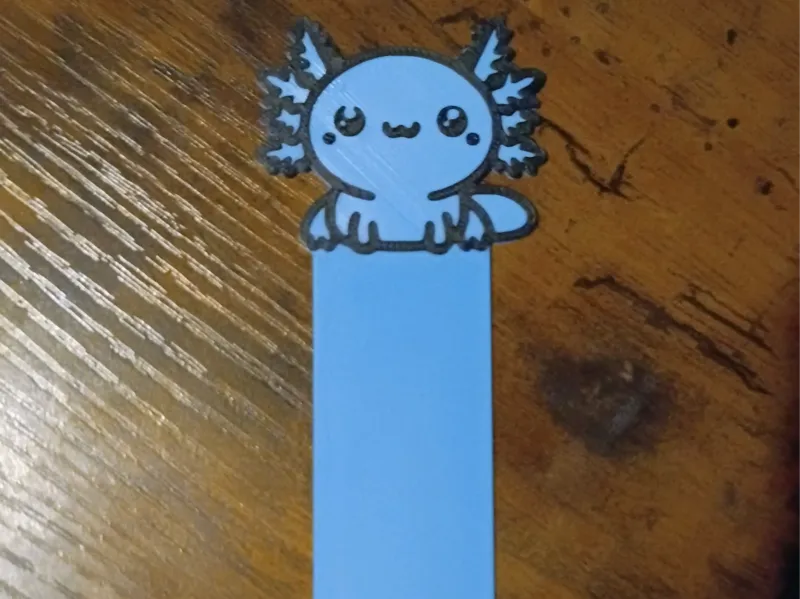 Axolotl Bookmark