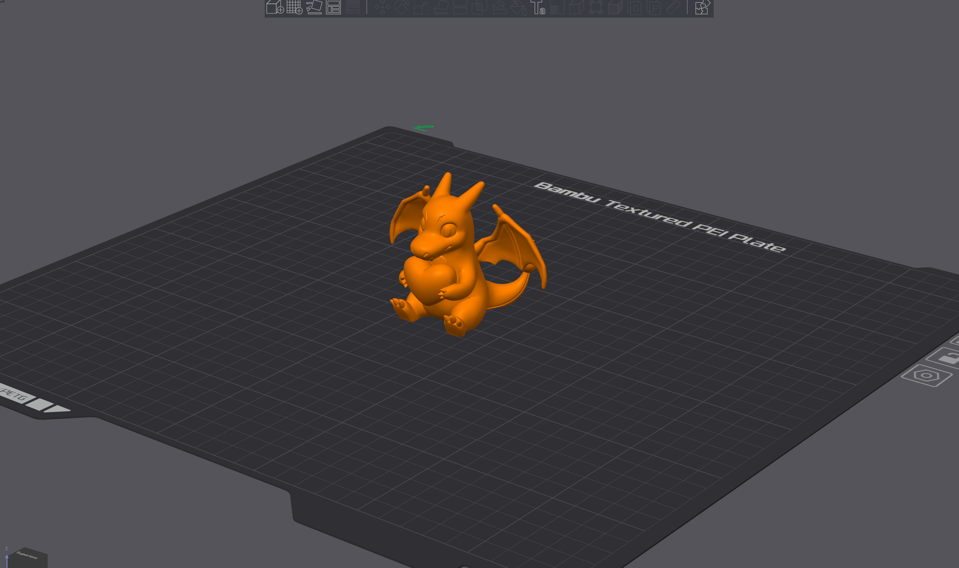 Miniatura 1 do modelo 3D San Valentin Cute Charizard