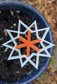 Star Flower Stake