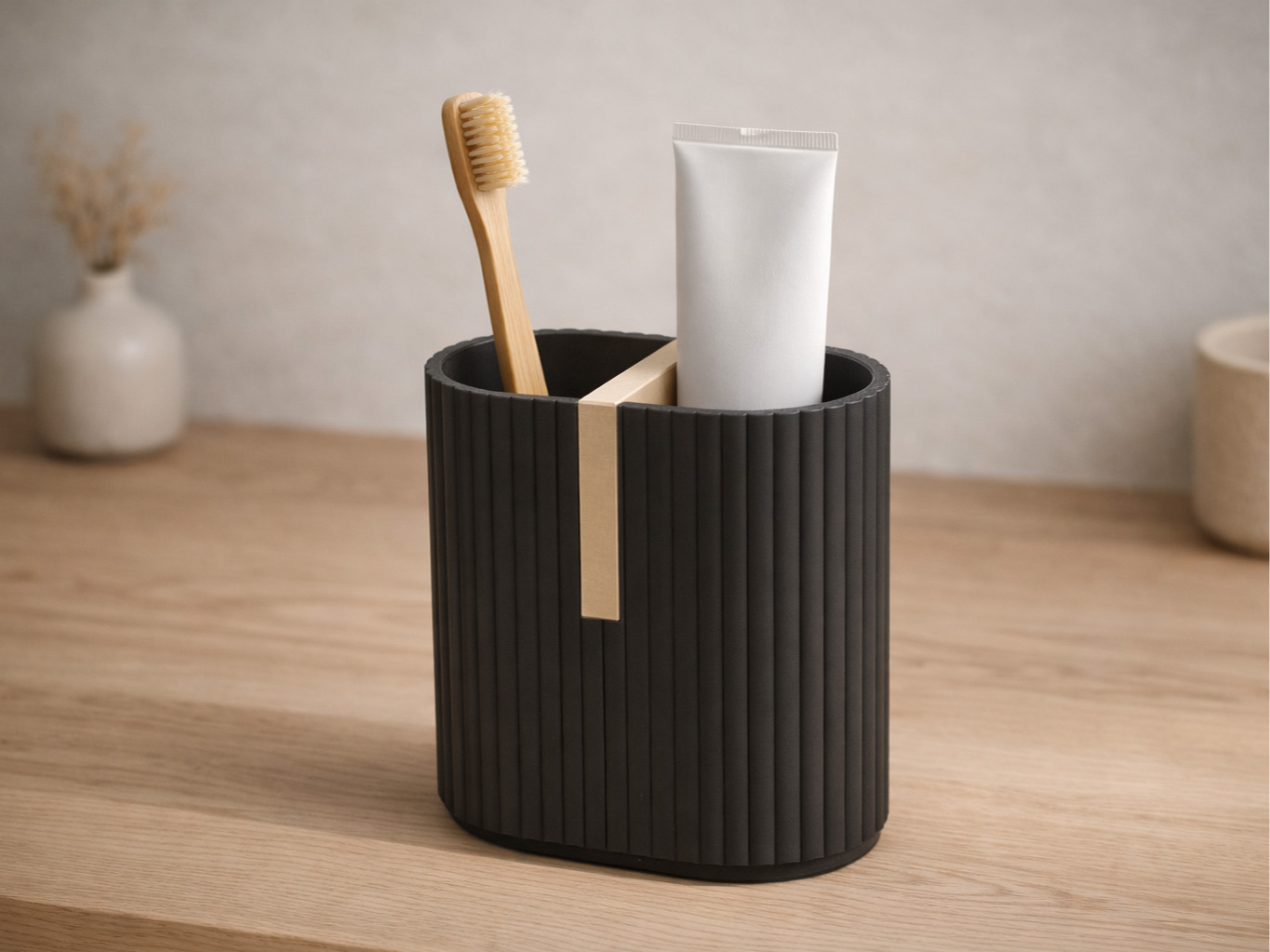 Dual Toothbrush Holder