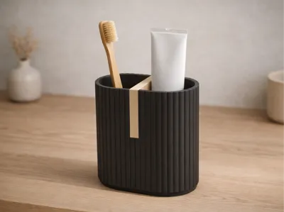 Dual Toothbrush Holder