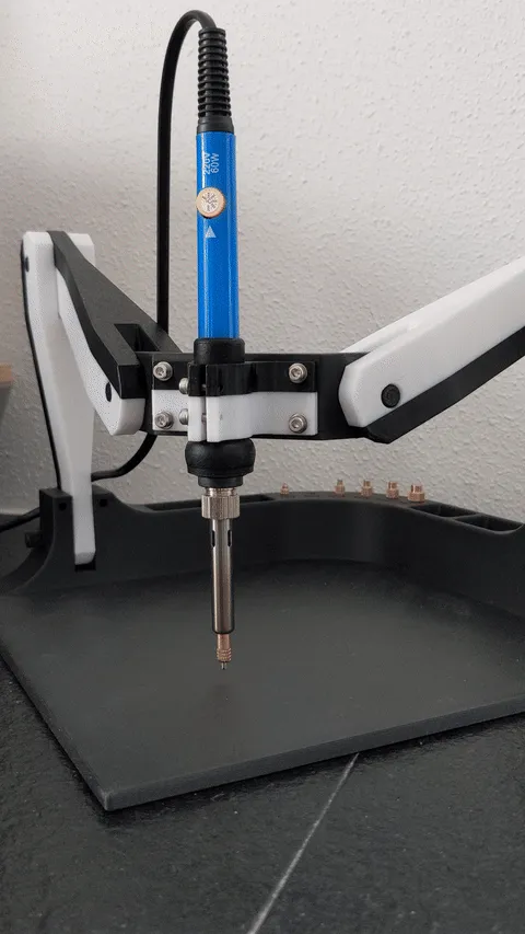 Heat Set Insert Press (99% 3D-Printed) view 2