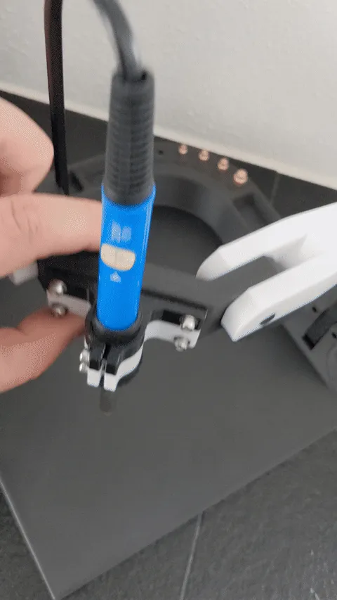 Heat Set Insert Press (99% 3D-Printed) view 3
