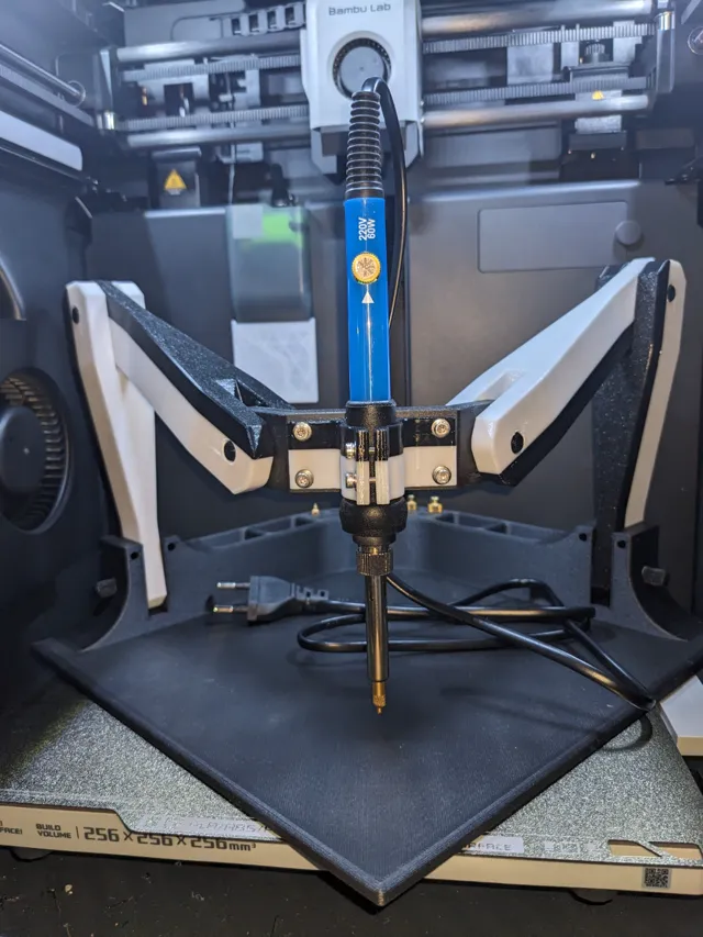Heat Set Insert Press (99% 3D-Printed)