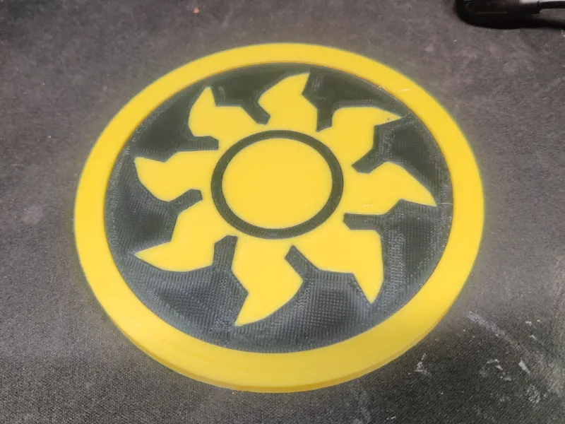 Magic the Gathering Mana Coaster