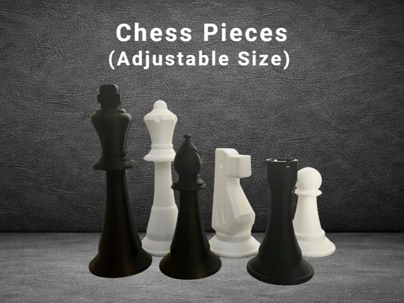 Chess Pieces (Adjustable Size)