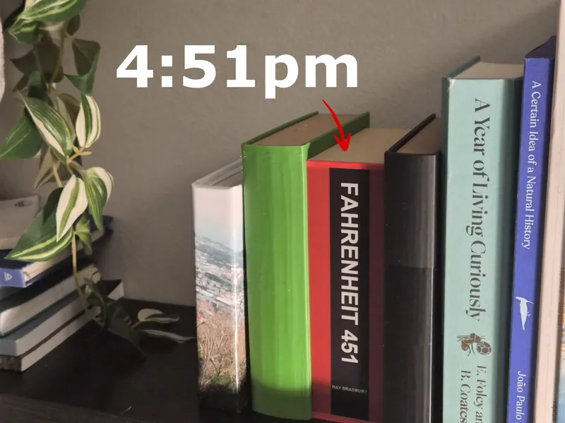 The Invisible Clock, A Living Book Nook
