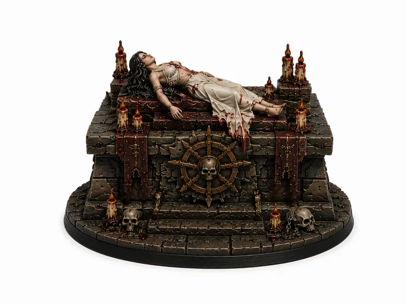 Ritual Sacrifice Terrain Trench Crusade Miniature
