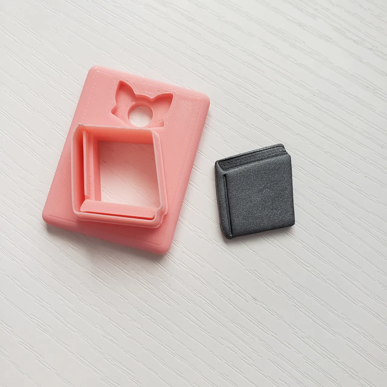 Closed Book Polymer Clay Earring Cutter view 4