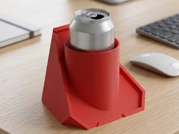 GeoHold - Modern Geometric Can Holder