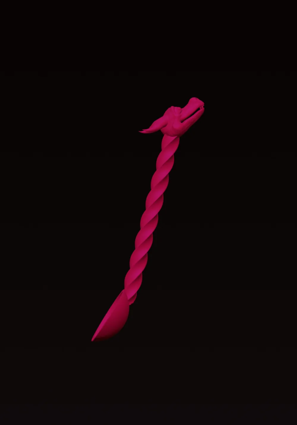 Dragon Tea Spoon by Ms. Bea MakerWorld