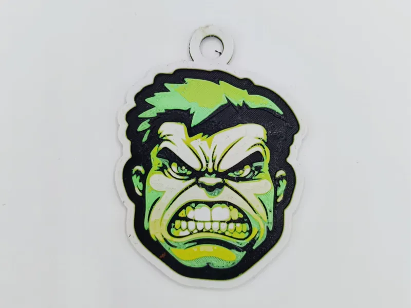 Hulk hueforge portachiavi