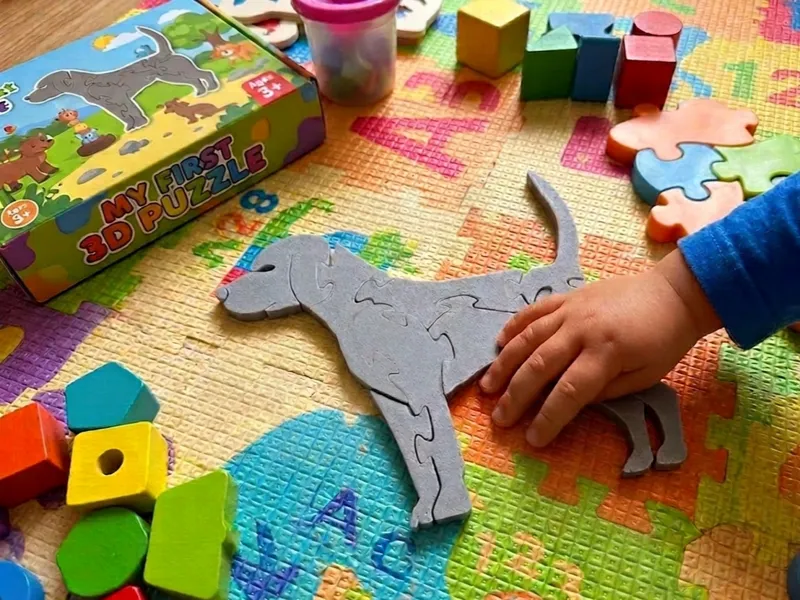 My First 3D Puzzle - Cute Dog Edition 