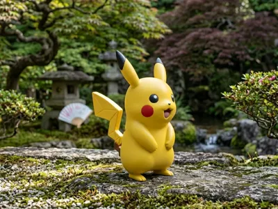 3D Printed Cute Little Pikachu For Showcase 