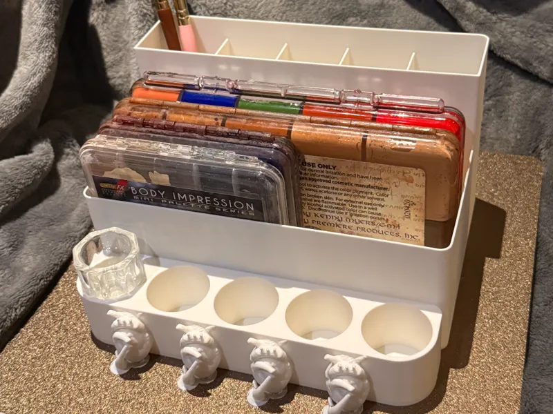 SFX Prosthetic Makeup Station Organiser Kit