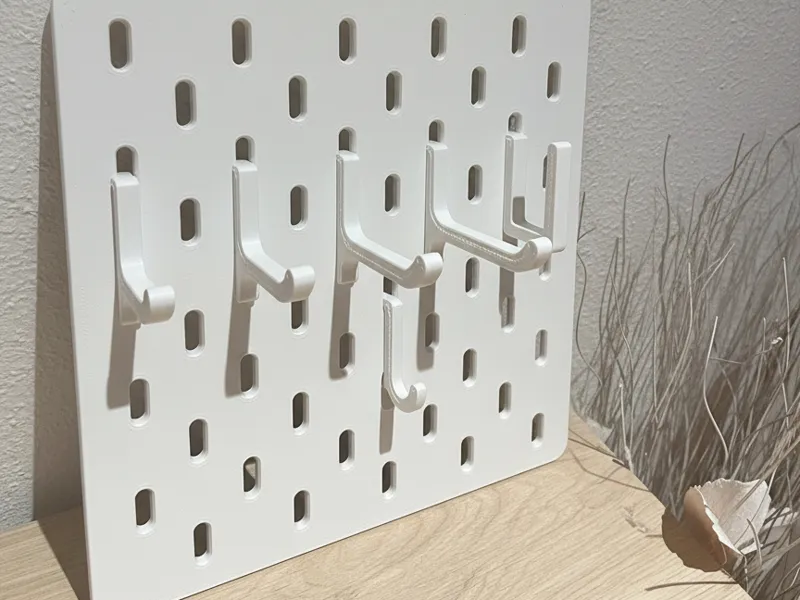 Ganchos 3D para Panel SKADIS – Set Hook & U