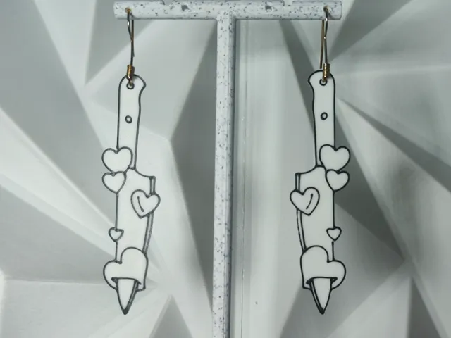 Aretes Daga del Desamor