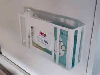 Wet wipes wall mount