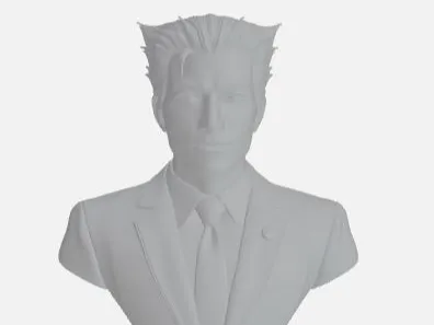 Phoenix Wright - Ace Attorney Iconic "Objection!"