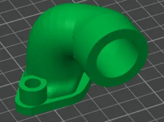 Honda styled engine carb adaptor