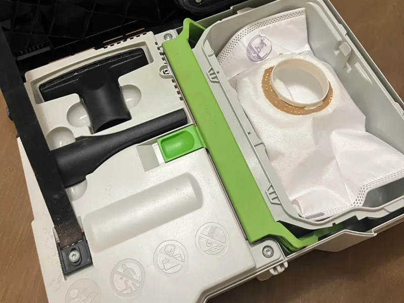Adapter for budget  Vacuum bags in Ctl Sys vacuum