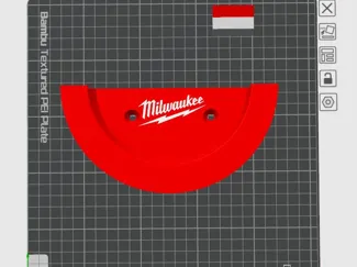 Milwaukee Grinder wall mount