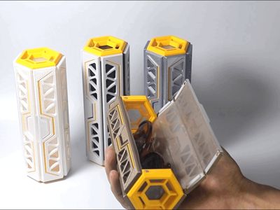 NEOX | Futuristic Sunglasses Case | Sci-Fi Design