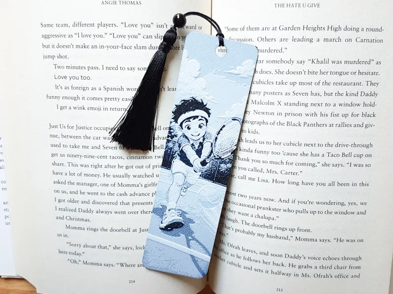 Bookmark, Tennis Boy
