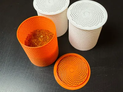 Yet another desiccant holder for BambuLab spools