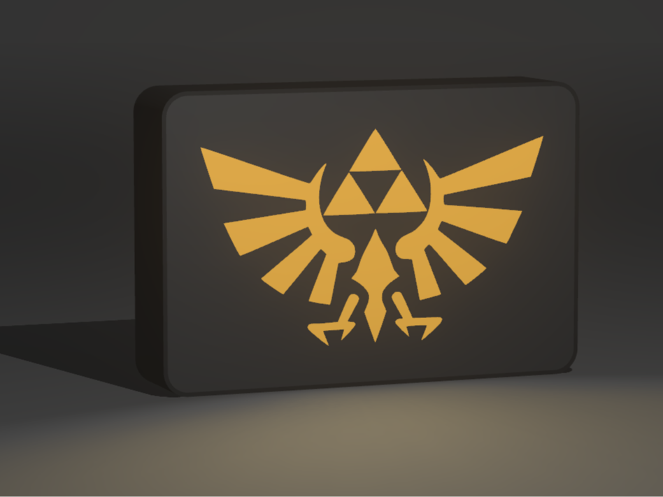 Zelda Triforce Bird Lightbox