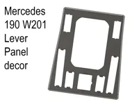 Panneau décoratif de levier pour Mercedes 190 W201 — photo 2