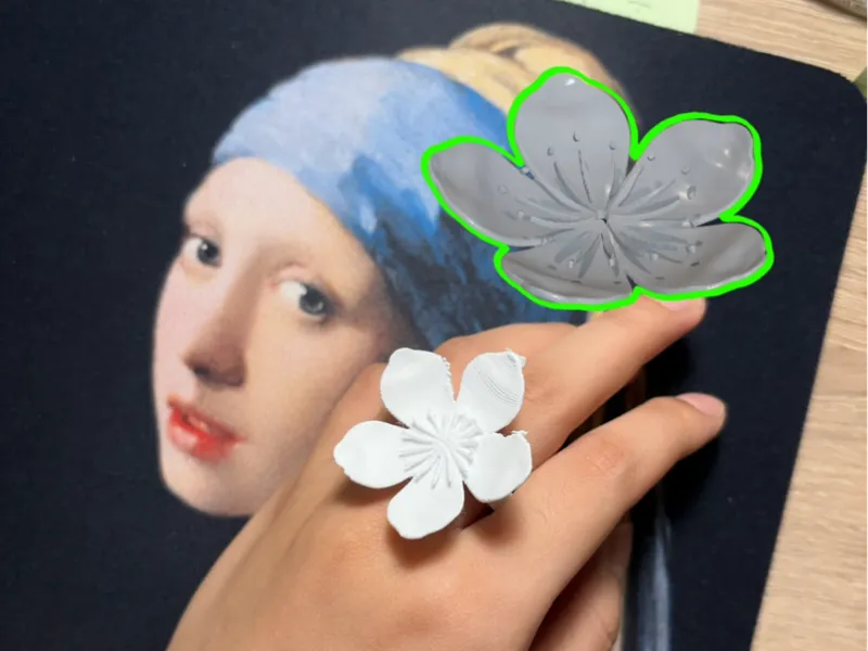 花朵戒指
